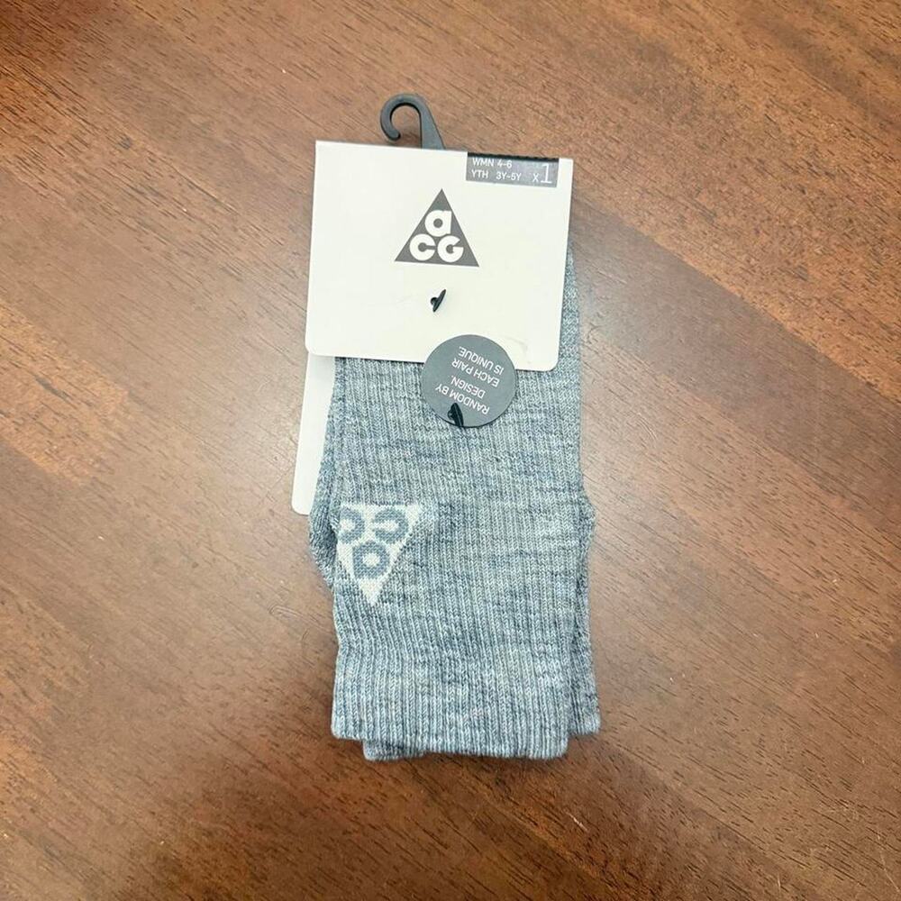 Nike ACG Grey Socks - Size S
